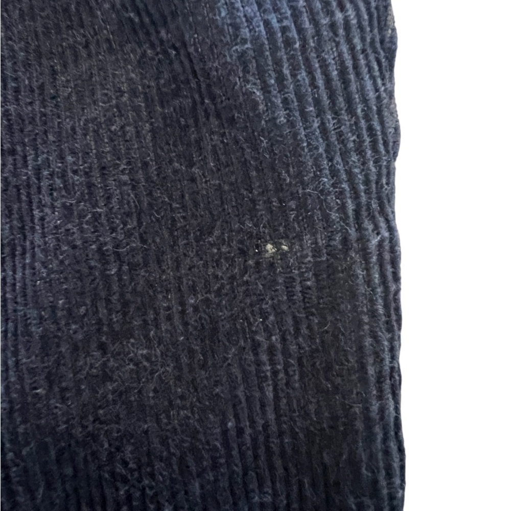 Vintage 70’s Levi’s 646 Navy Blue Corduroy Mid-Rise Semi Flare Jeans - Picture 4 of 10